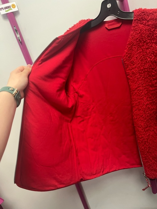 lululemon athletica Red Plush Zip-Front Women's Jacket - Picture 5 of 10
